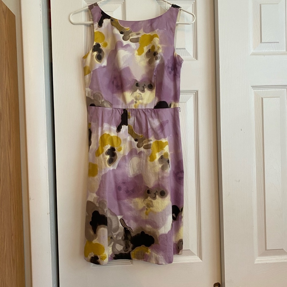 Ann Taylor Lavender Floral Dress